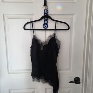 Source Unknown Black Lace Camisole